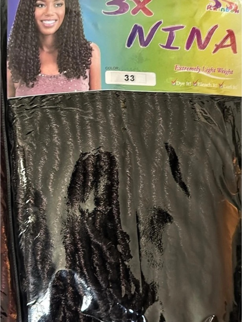 Nina 3x Nina 3X Synthetic Locs Black NWT